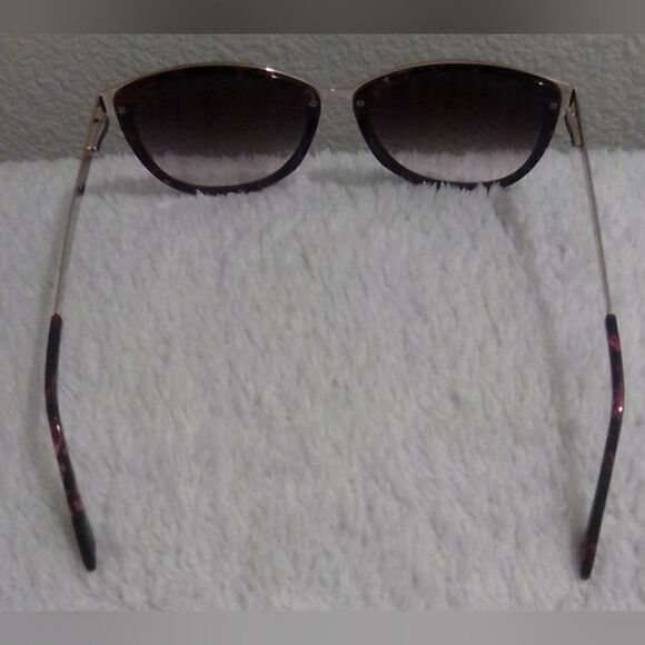 Elegant Kay Unger K629 Sunglasses - Pink & Tortoise - Picture 4 of 6
